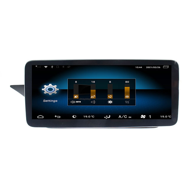 Autoradio-DVD-Spieler Bluetooths 5,0 Mercedes Android Head Unit 12,3 Zoll-64GB